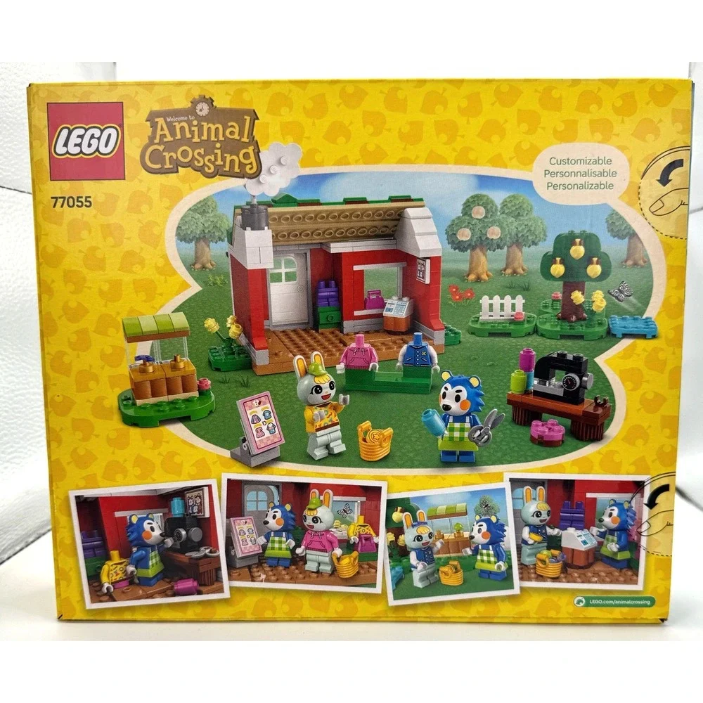 LEGO Animal Crossing 77055 Able Sisters Clothing Shop Toy Building Set New
